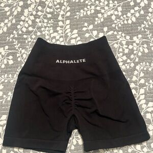 Alphalete Women's Black Bike Shorts